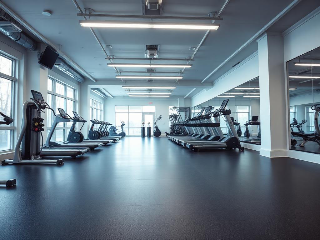 Deep clean of a gym in Scotts Valley